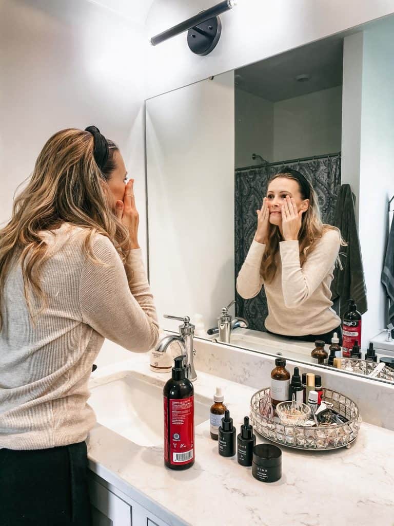 oil cleansing with jojoba oil for acne prone skin